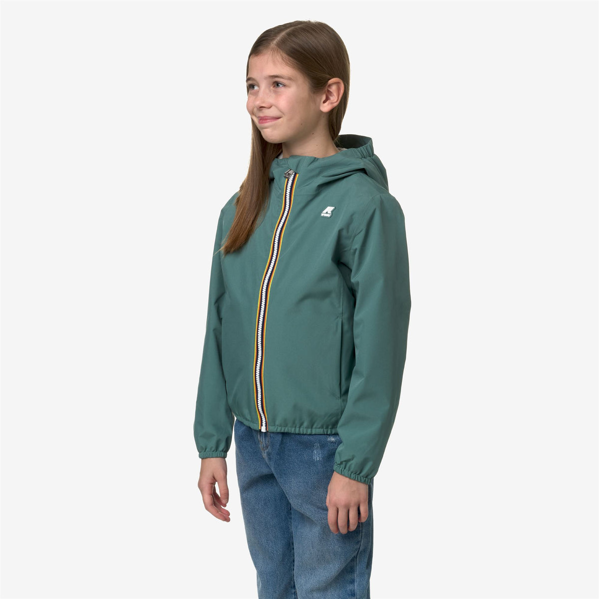Jackets_Girl_P. LILY STRETCH POLY JERSEY_Short_Green Palm - Commercial 5