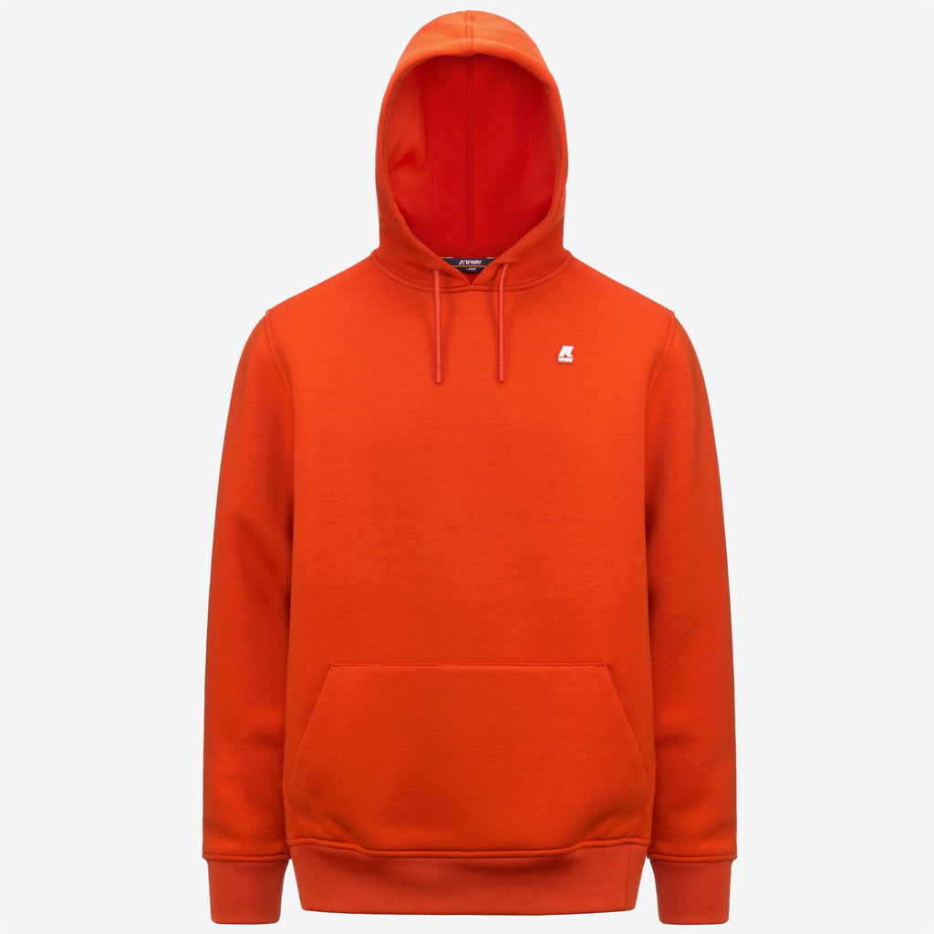 Fleece_Man_BERNIE SPACER_Pull Over_Orange Pumpkin - Commercial 1