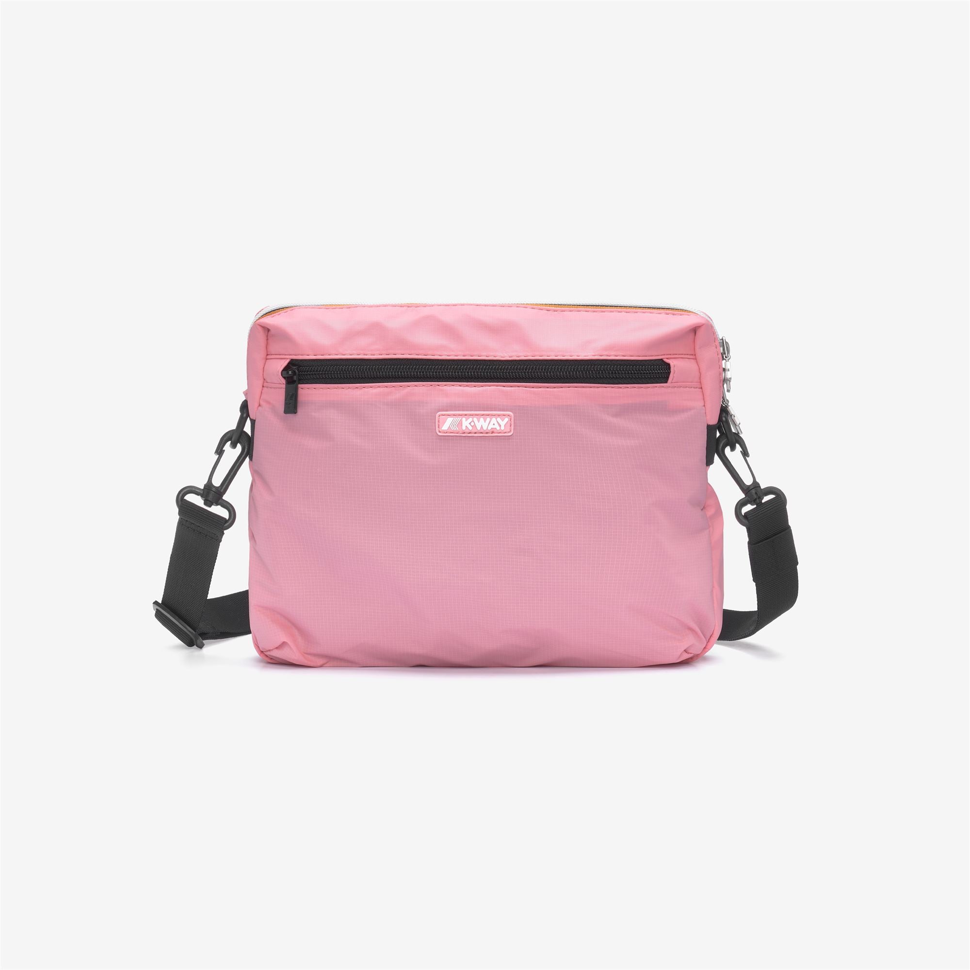 Bags_Unisex_MOIRE_Pouch Bag_Pink Geranium - Commercial 1