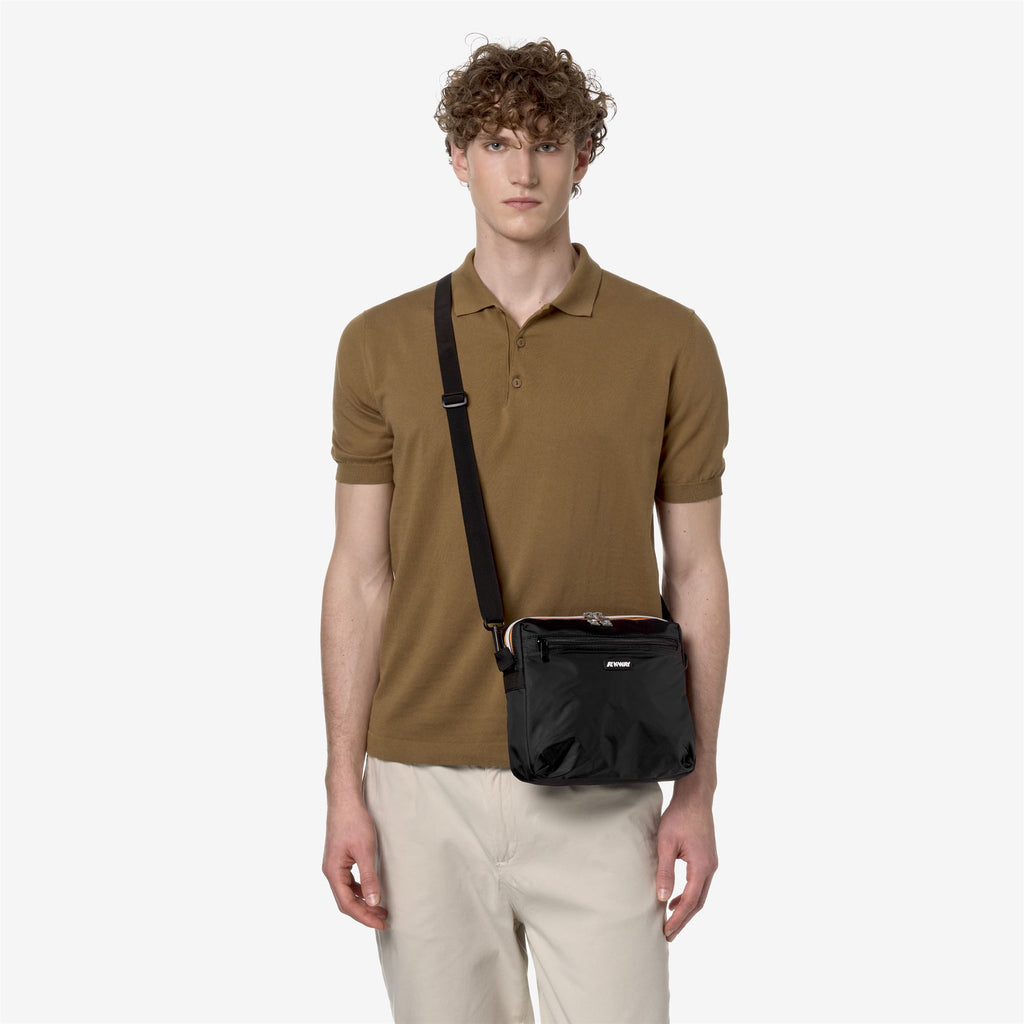 Bags_UNISEX_MOIRE_Pouch Bag_Black Pure - Commercial 5