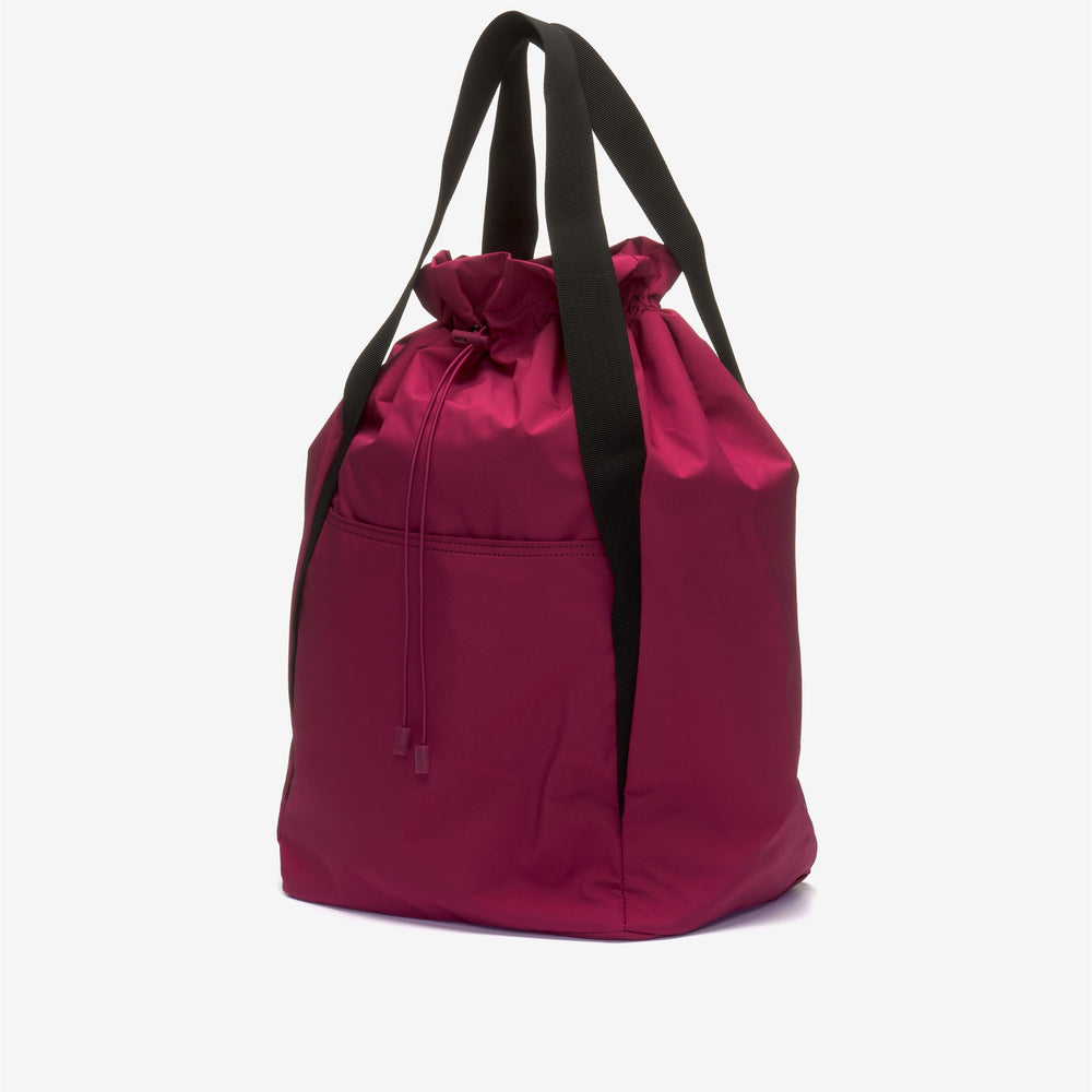 Shoppers Woman ISOTTE CLEAN LOOK 3L Shopper RED DK Dressed Front (jpg Rgb)	