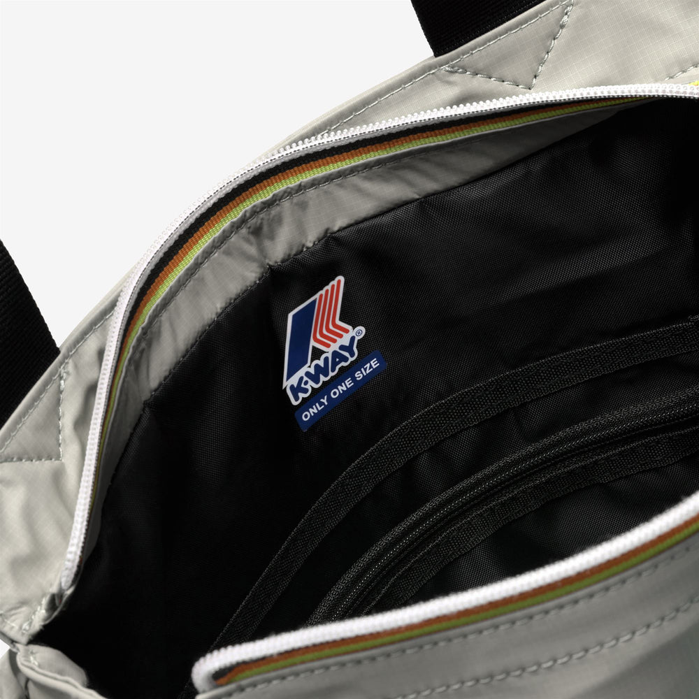 Beige Grey Women's Waterproof Tote Bag for Urban Lifestyle 02