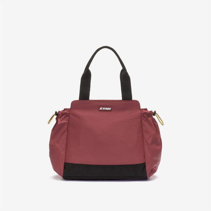 Bolso Tote Urbano Rojo Marrón para Mujer con Características Impermeables 1