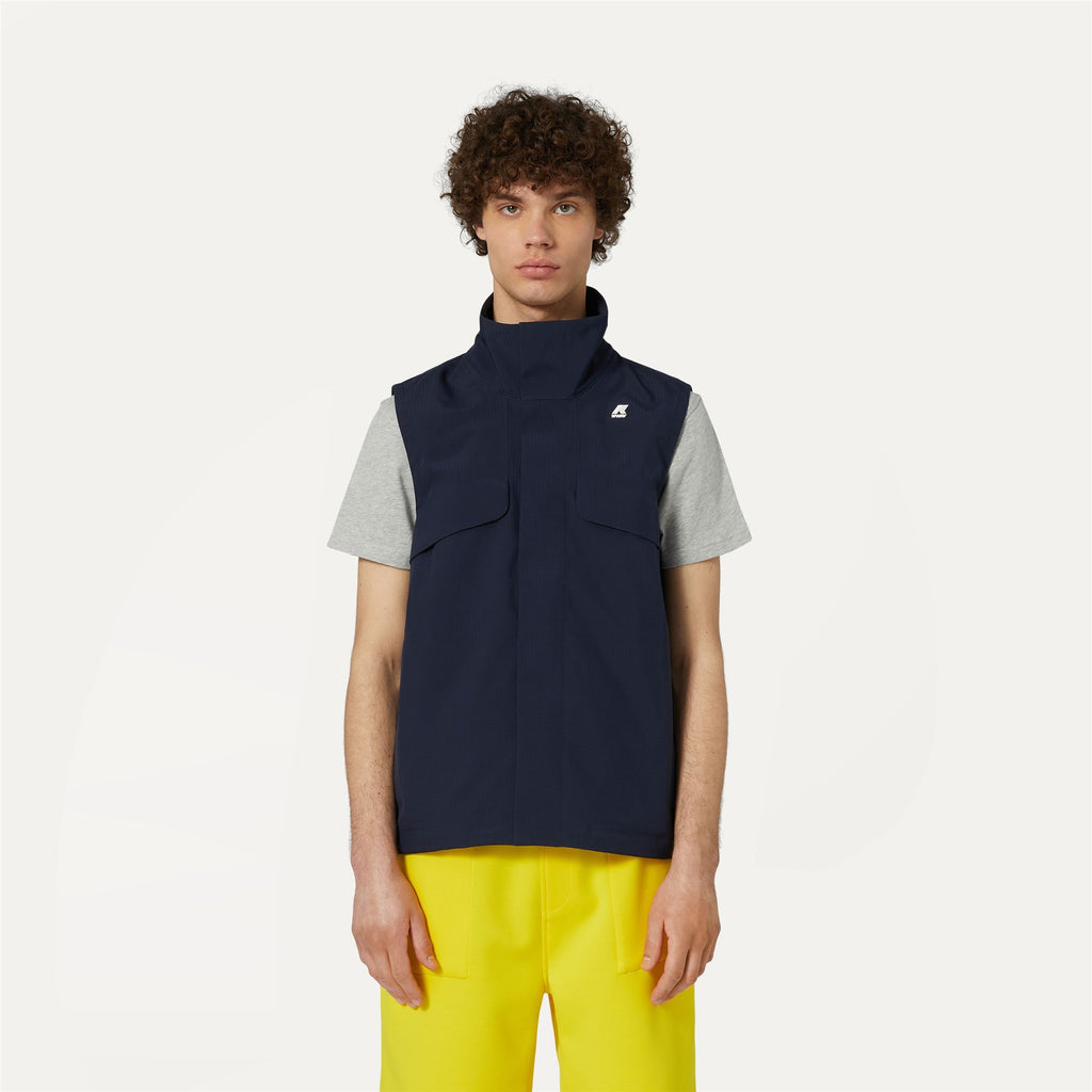 Jackets_MAN_HARISEL BONDED RIPSTOP JERSEY_Vest_Blue Depth - Commercial 4