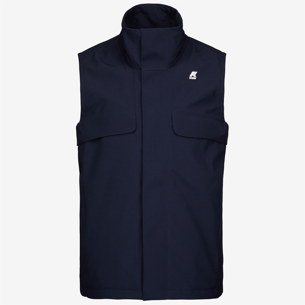 Jackets_MAN_HARISEL BONDED RIPSTOP JERSEY_Vest_Blue Depth - Commercial 1