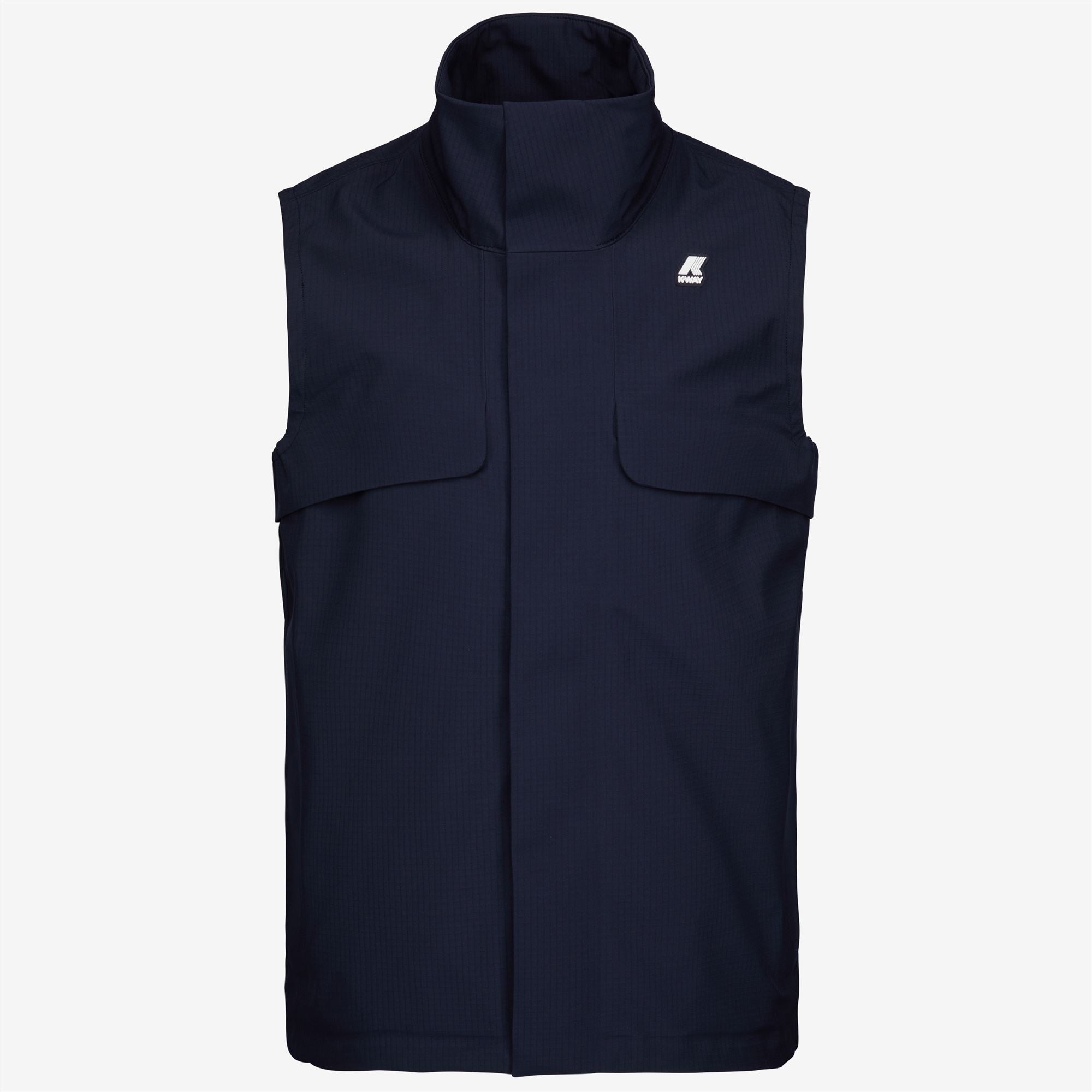 Jackets_MAN_HARISEL BONDED RIPSTOP JERSEY_Vest_Blue Depth - Commercial 1