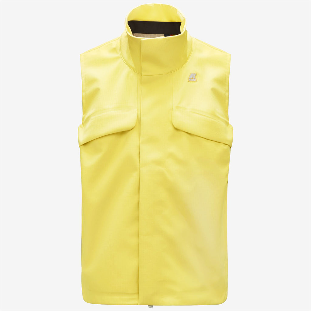 Jackets_MAN_HARISEL BONDED RIPSTOP JERSEY_Vest_Yellow Sunstruck - Commercial 1