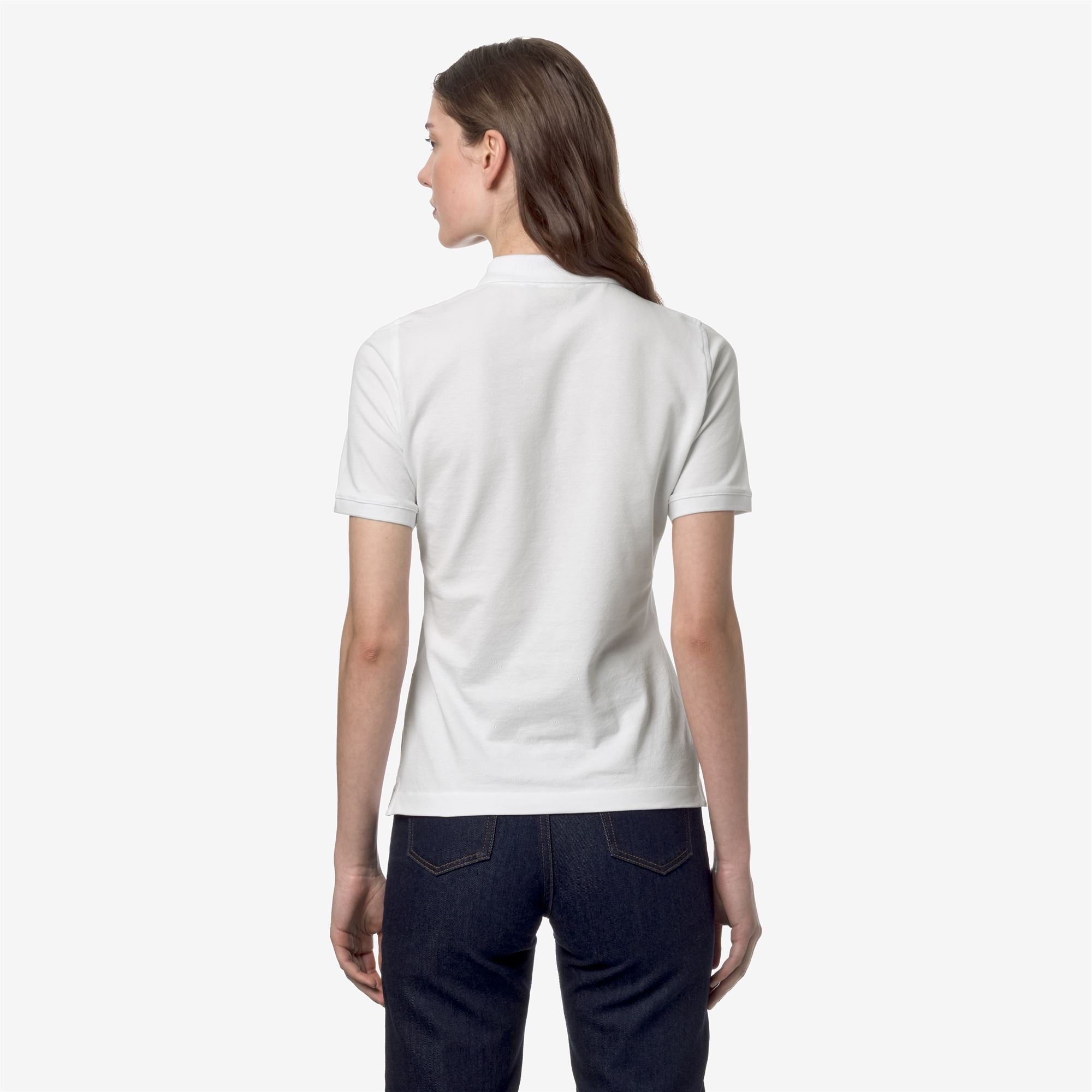 Polo Shirts_WOMAN_ALI_Polo_White - Commercial 6