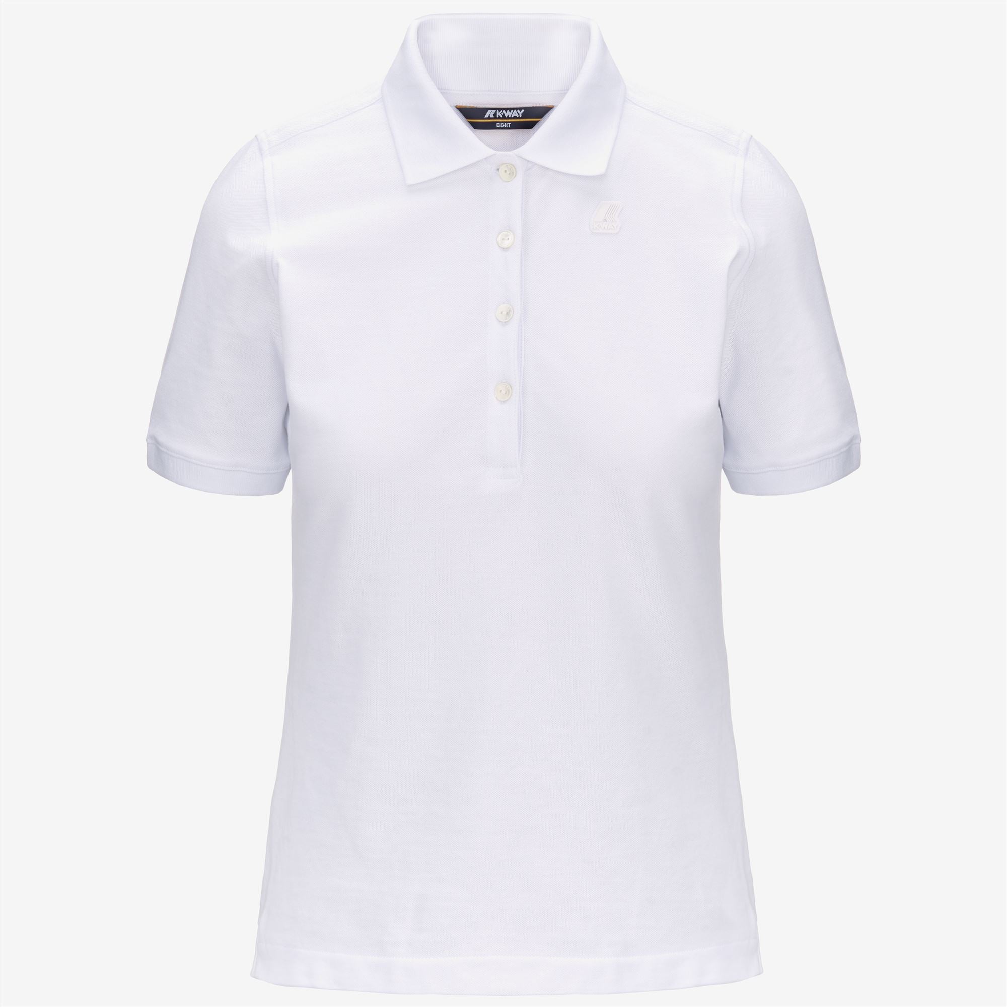 Polo Shirts_WOMAN_ALI_Polo_White - Commercial 1
