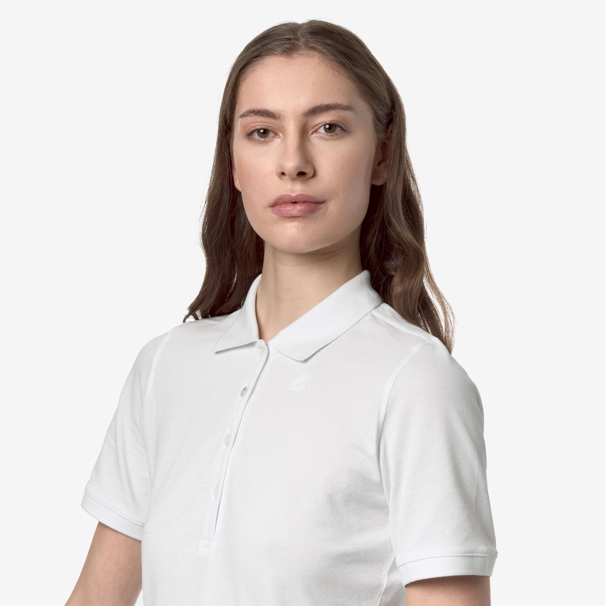 Polo Shirts_WOMAN_ALI_Polo_White - Commercial 7