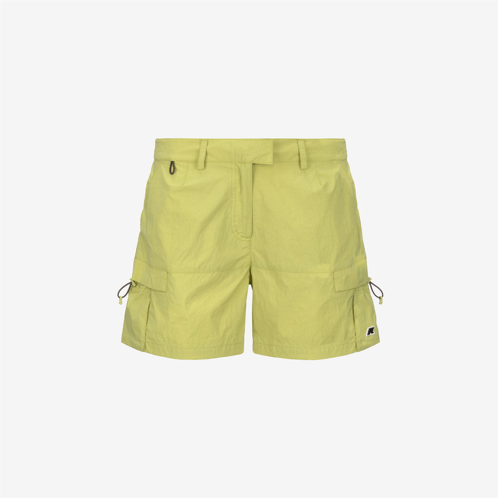 Shorts_Woman_ARGALPS_Cargo_Green Celery - Commercial 1