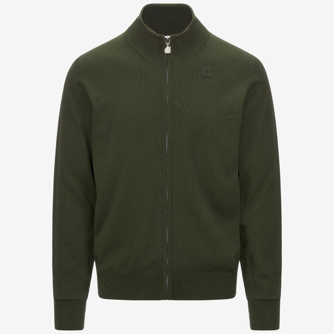 KNITWEAR Man FINNY COTTON PS Pull  Over GREEN AFRICA Photo (jpg Rgb)			
