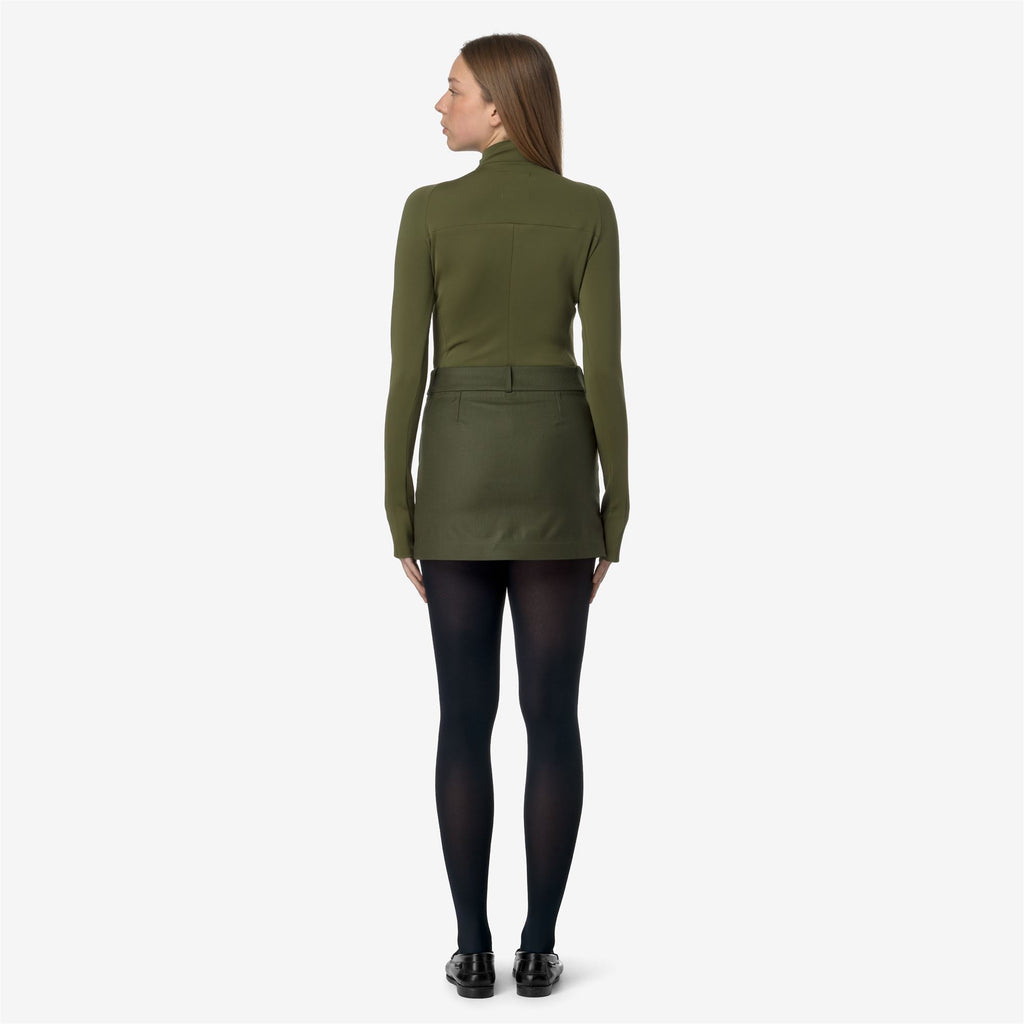 Skirts_WOMAN_MINIKI TECH WOOL 3L SOLID_Short_Green Winter - Black Ash - Commercial 6