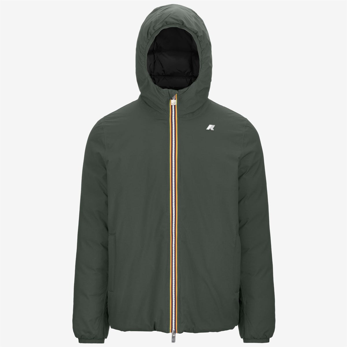 Jackets_MAN_JACK ST THERMO DOUBLE_Short_GREEN BLACKISH  - Blue Depth - Commercial 1