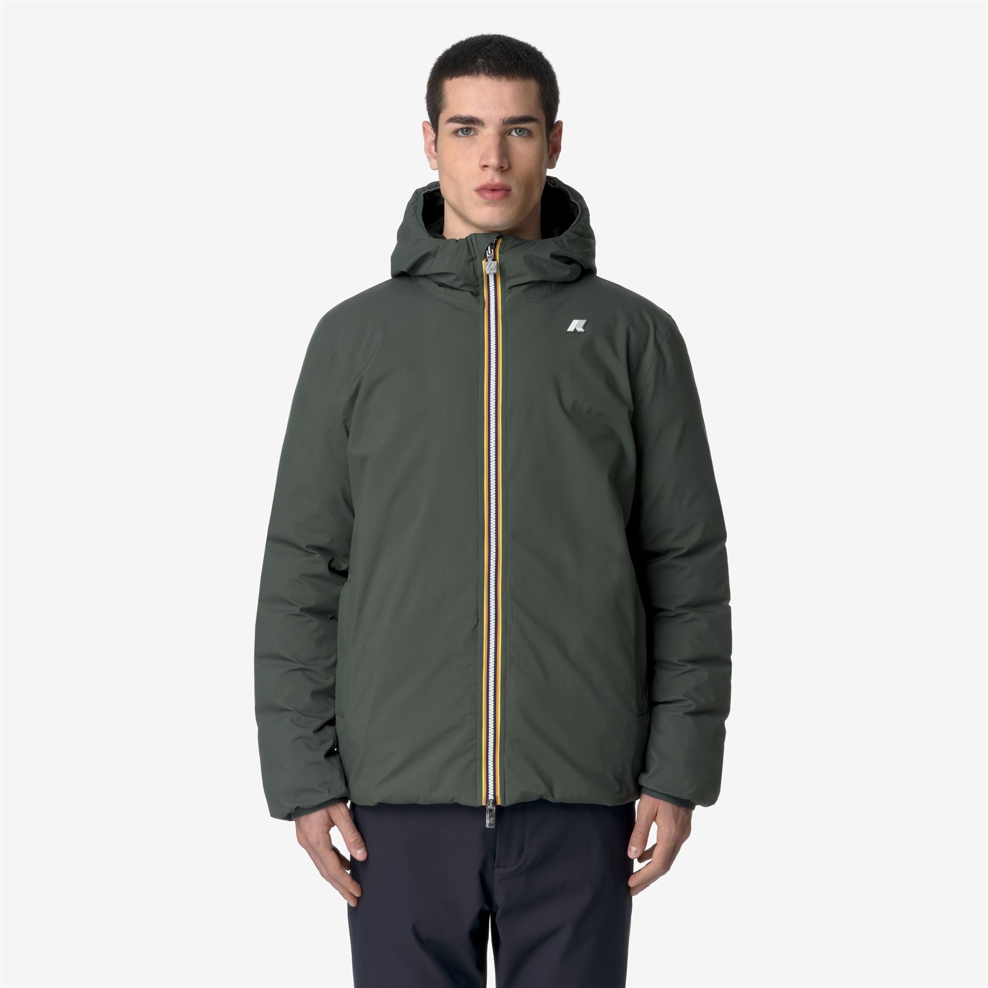 Jackets_MAN_JACK ST THERMO DOUBLE_Short_GREEN BLACKISH  - Black Pure - Commercial 4