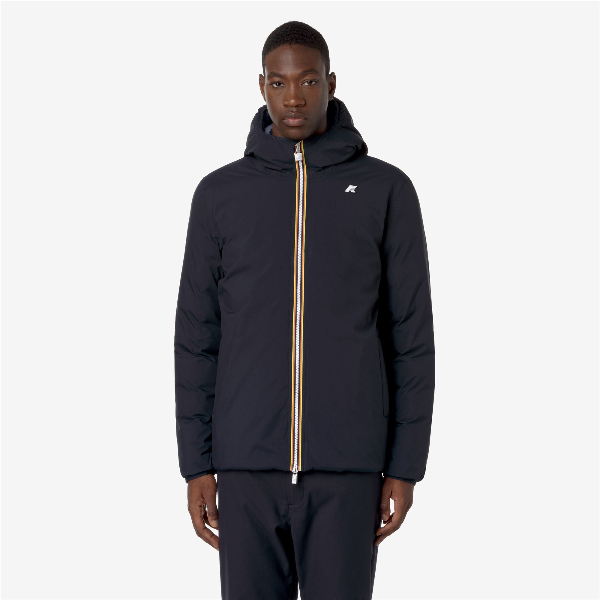 Jackets Man JACK ST THERMO REVERSIBLE Short BLUE D-GREY BLUE A