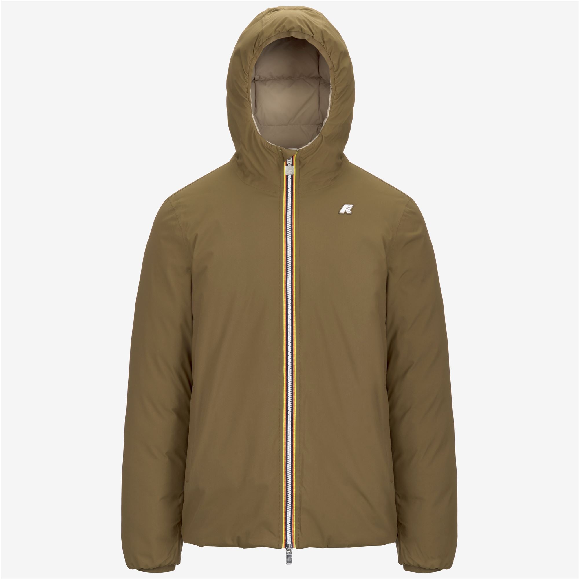 Jackets_MAN_JACK ST THERMO DOUBLE_Short_Brown C-Beige G - Commercial 1