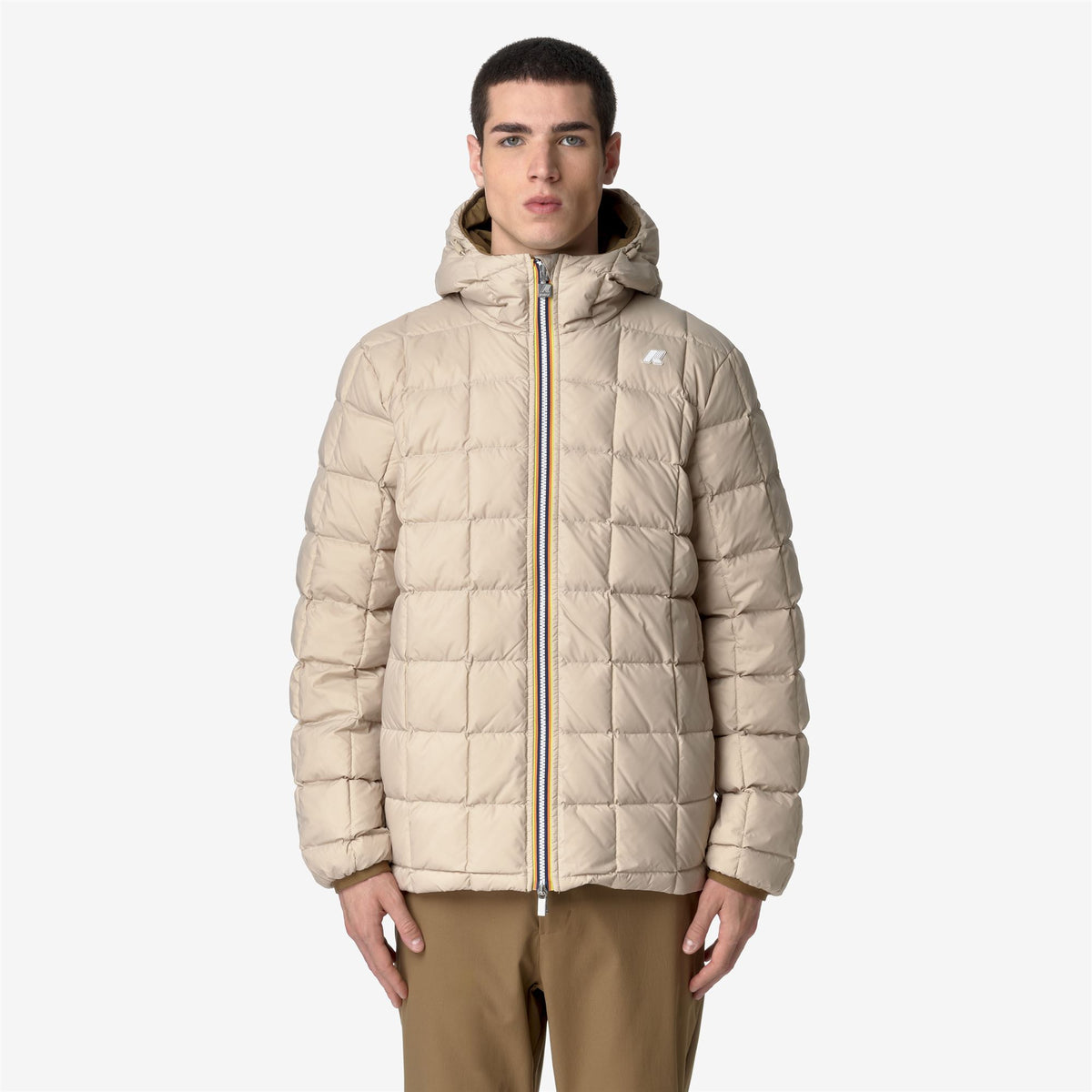 Jackets_MAN_JACK ST THERMO DOUBLE_Short_Brown C-Beige G - Commercial 7