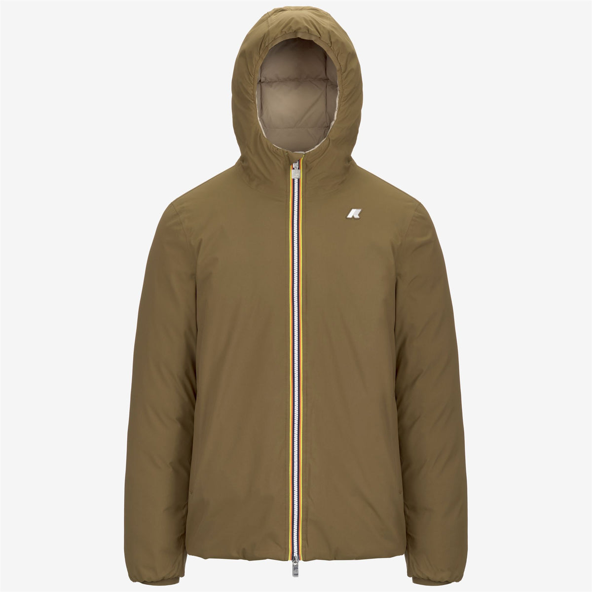 Jackets_MAN_JACK ST THERMO DOUBLE_Short_Brown C-Beige G - Commercial 1