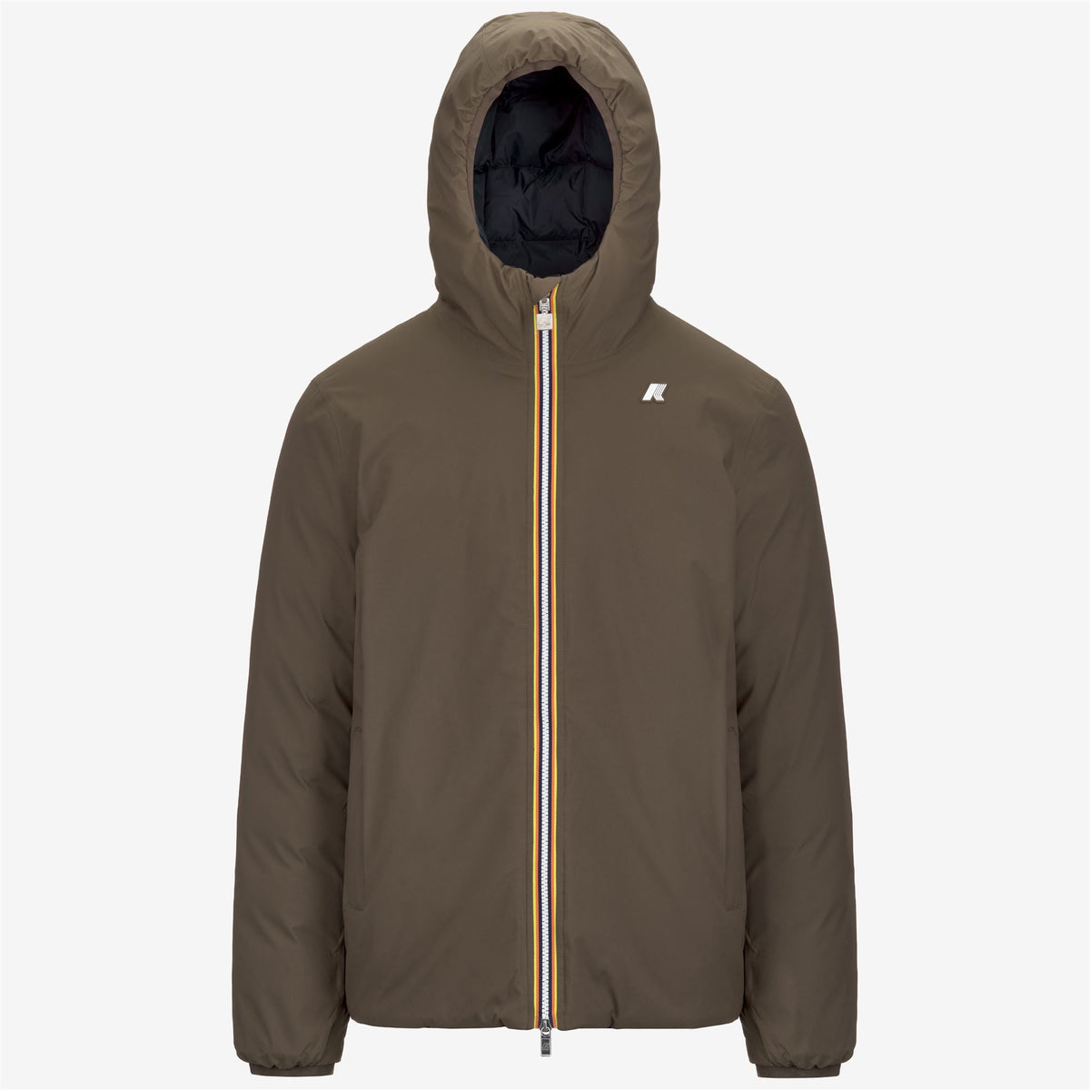 Jackets_MAN_JACK ST THERMO DOUBLE_Short_Brown G-Blue D - Brown Greenish - Commercial 1