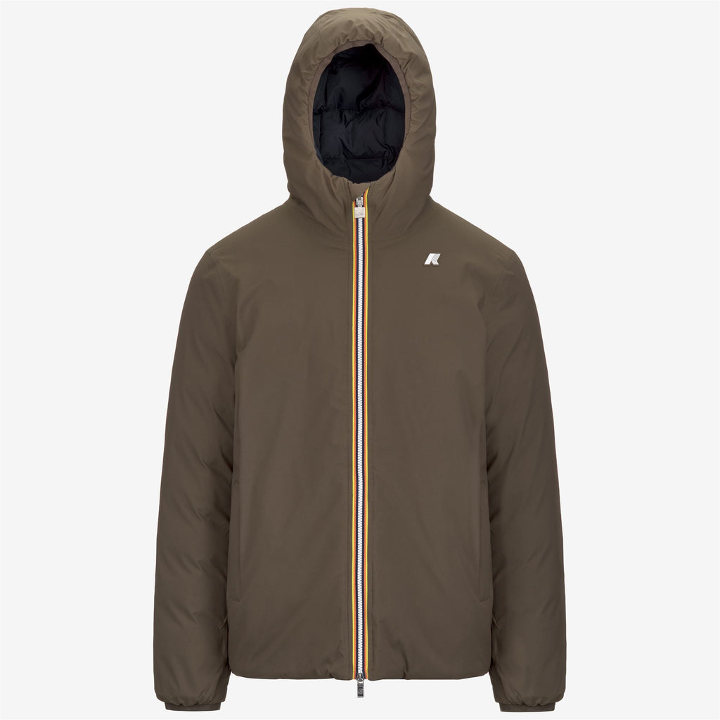 Jackets_MAN_JACK ST THERMO DOUBLE_Short_Brown G-Blue D - Brown Greenish - Commercial 1