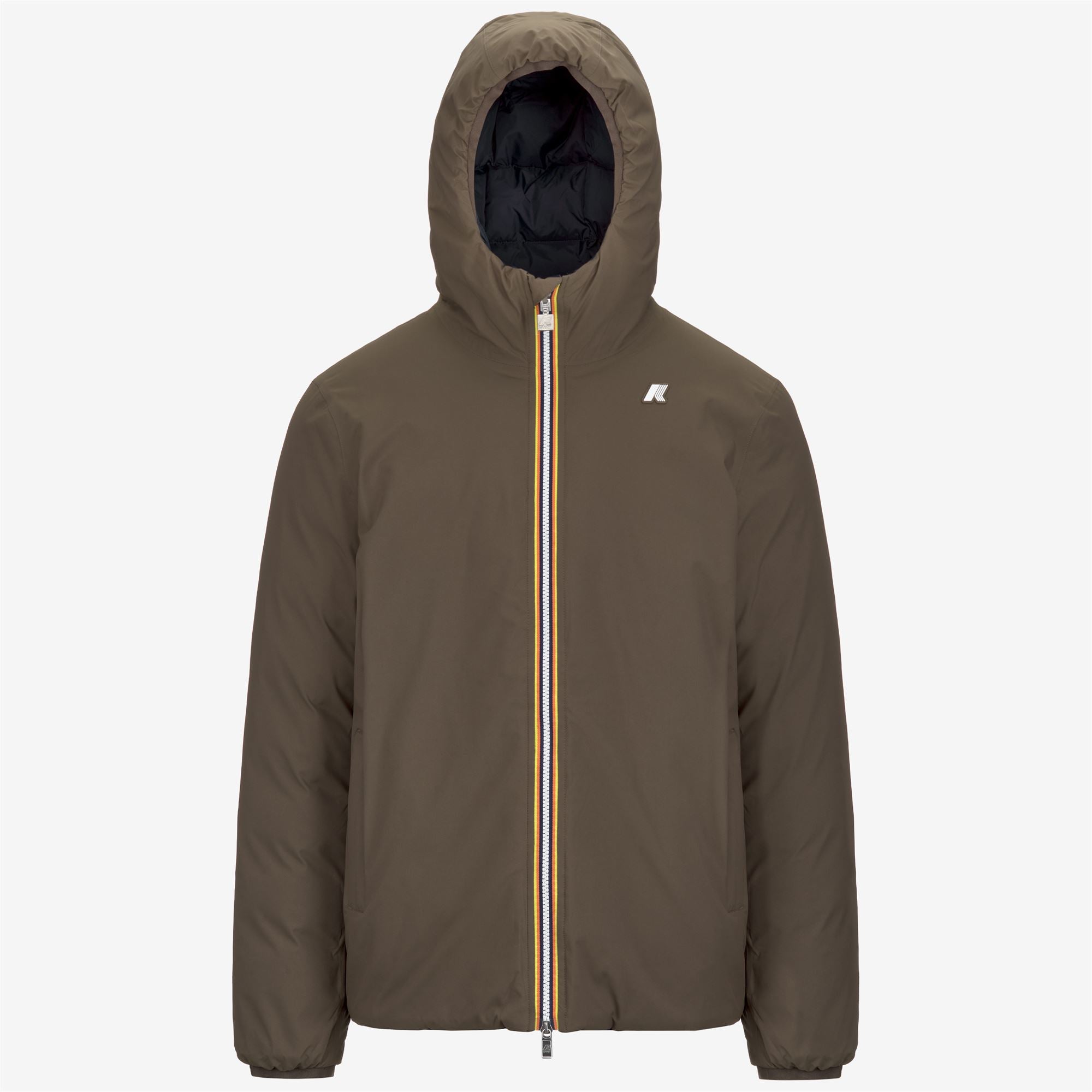 Jackets_MAN_JACK ST THERMO DOUBLE_Short_Brown G-Blue D - Brown Greenish - Commercial 1