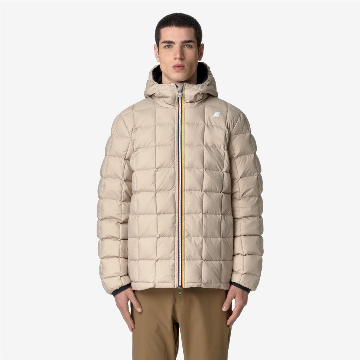 Jackets_MAN_JACK ST THERMO DOUBLE_Short_Black P-Beige G - Commercial 7