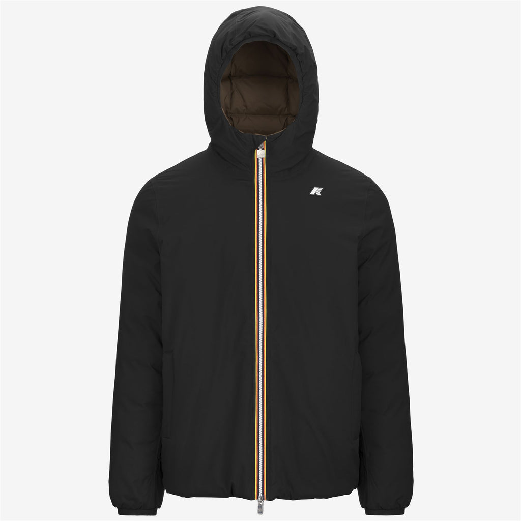 Jackets_MAN_JACK ST THERMO DOUBLE_Short_Black P-Brown G - Commercial 1