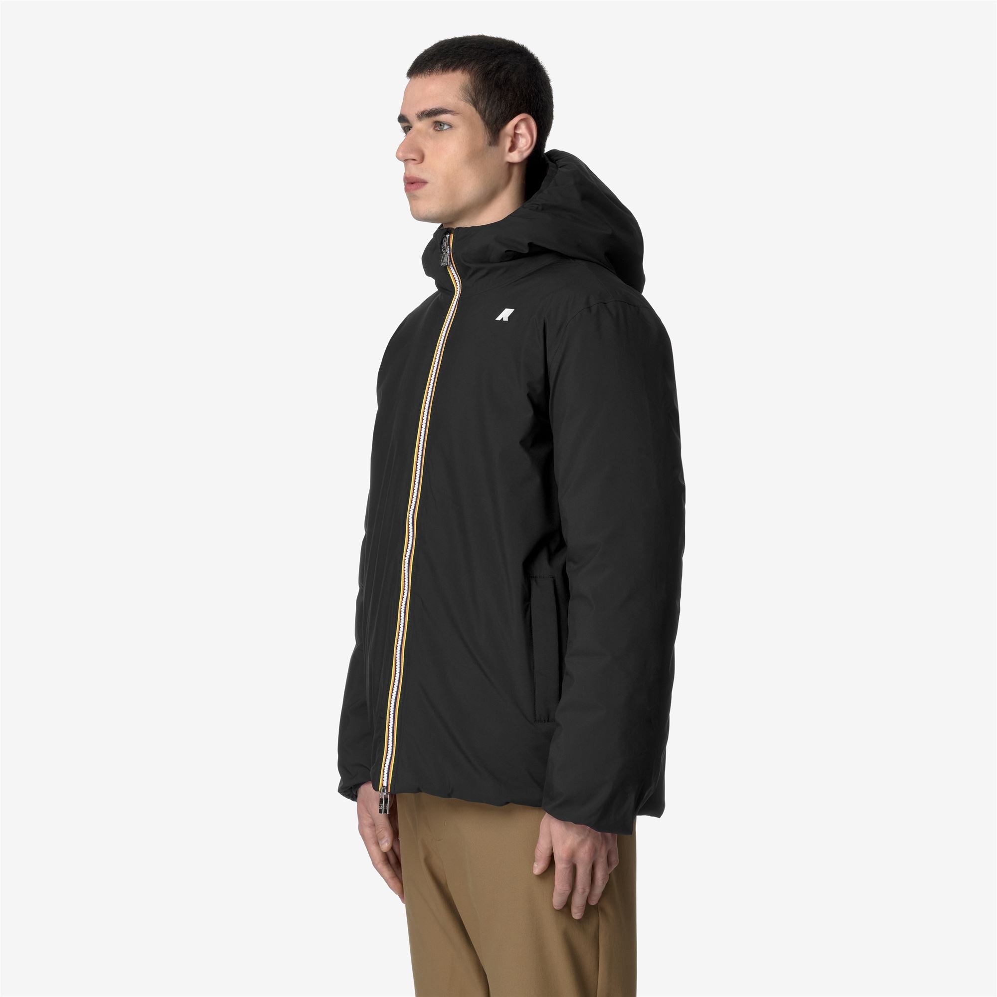 Jackets_MAN_JACK ST THERMO DOUBLE_Short_Black P-Brown G - Commercial 5