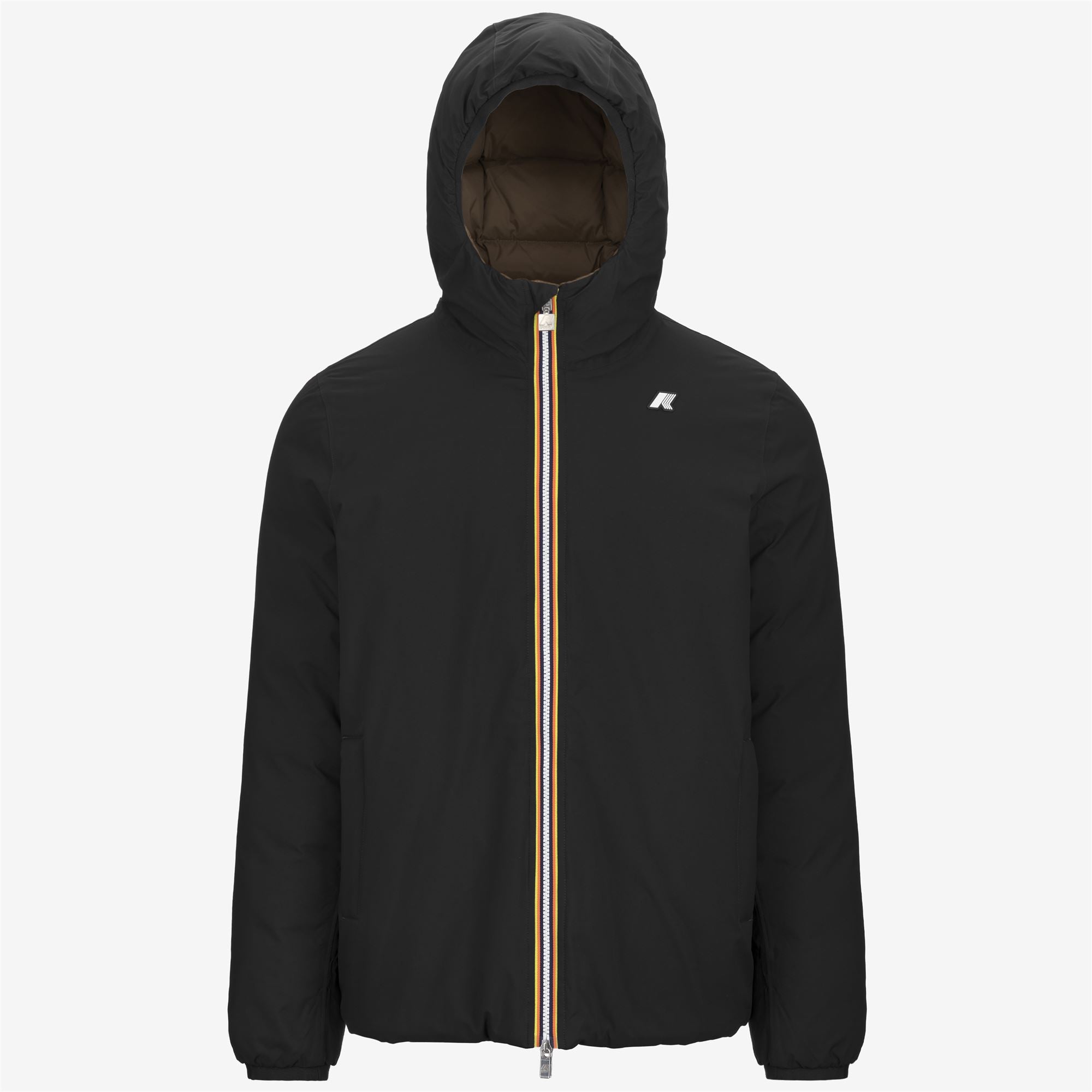 Jackets_MAN_JACK ST THERMO DOUBLE_Short_Black P-Brown G - Commercial 1
