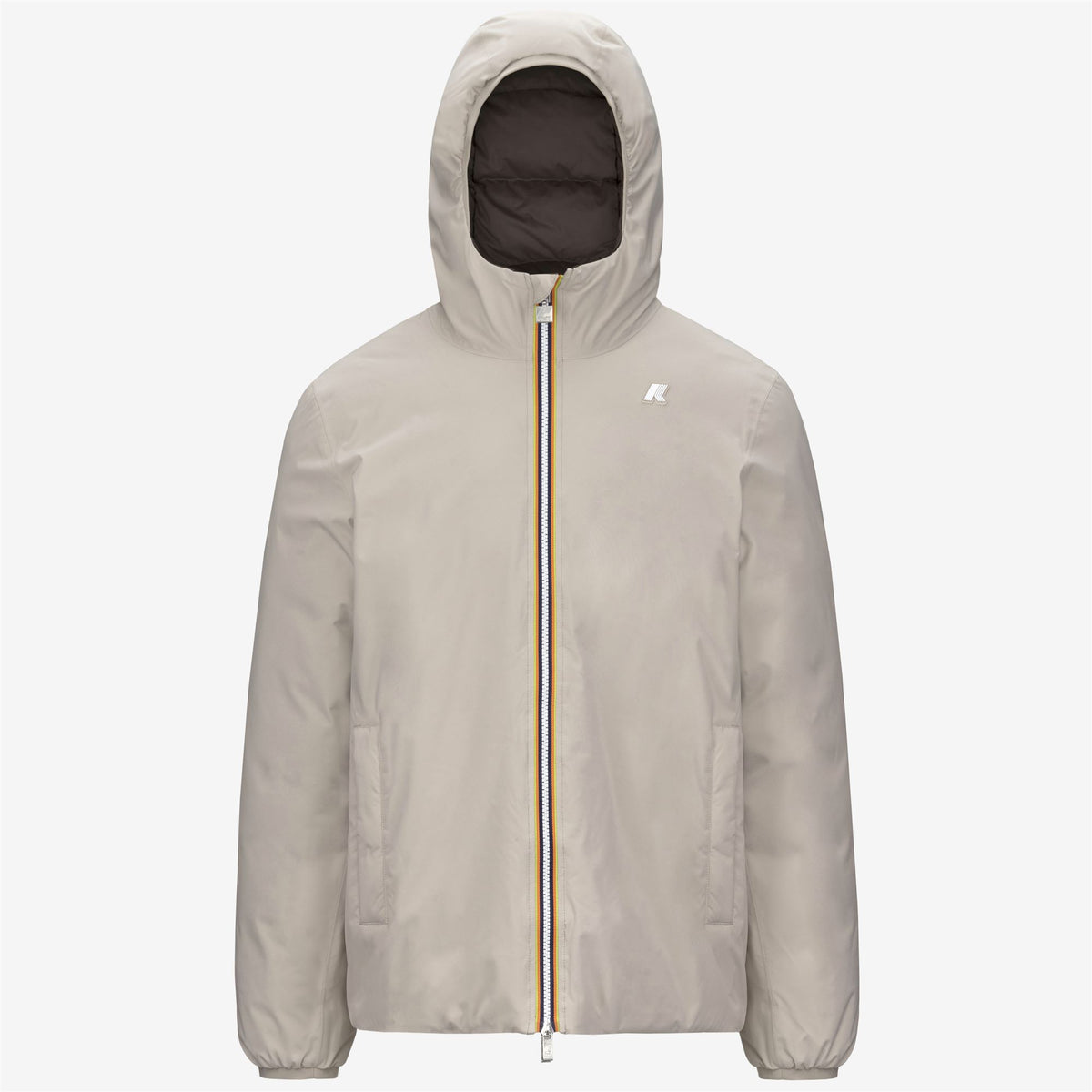 Jackets_MAN_JACK ST THERMO DOUBLE_Short_Beige Cashmere - Black Olive - Commercial 1