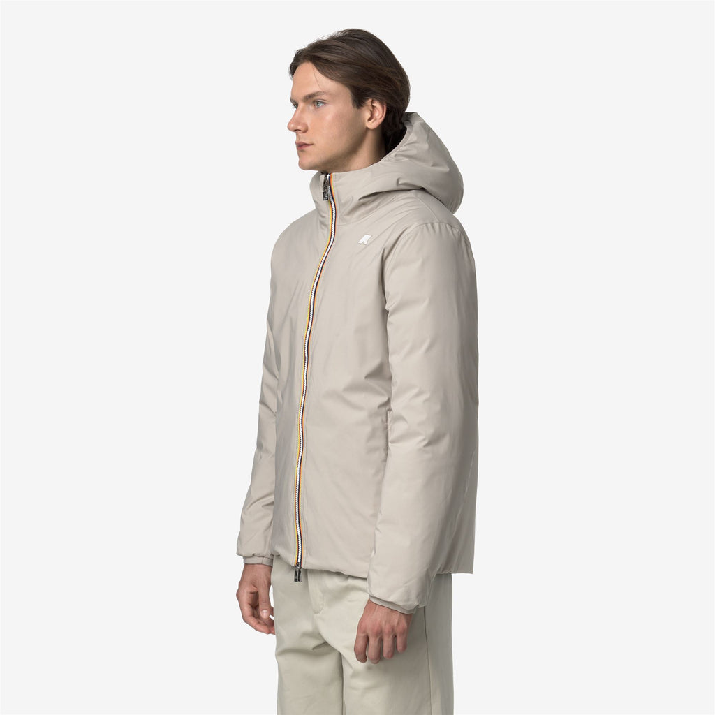 Jackets_MAN_JACK ST THERMO DOUBLE_Short_Beige Cashmere - Black Olive - Commercial 5