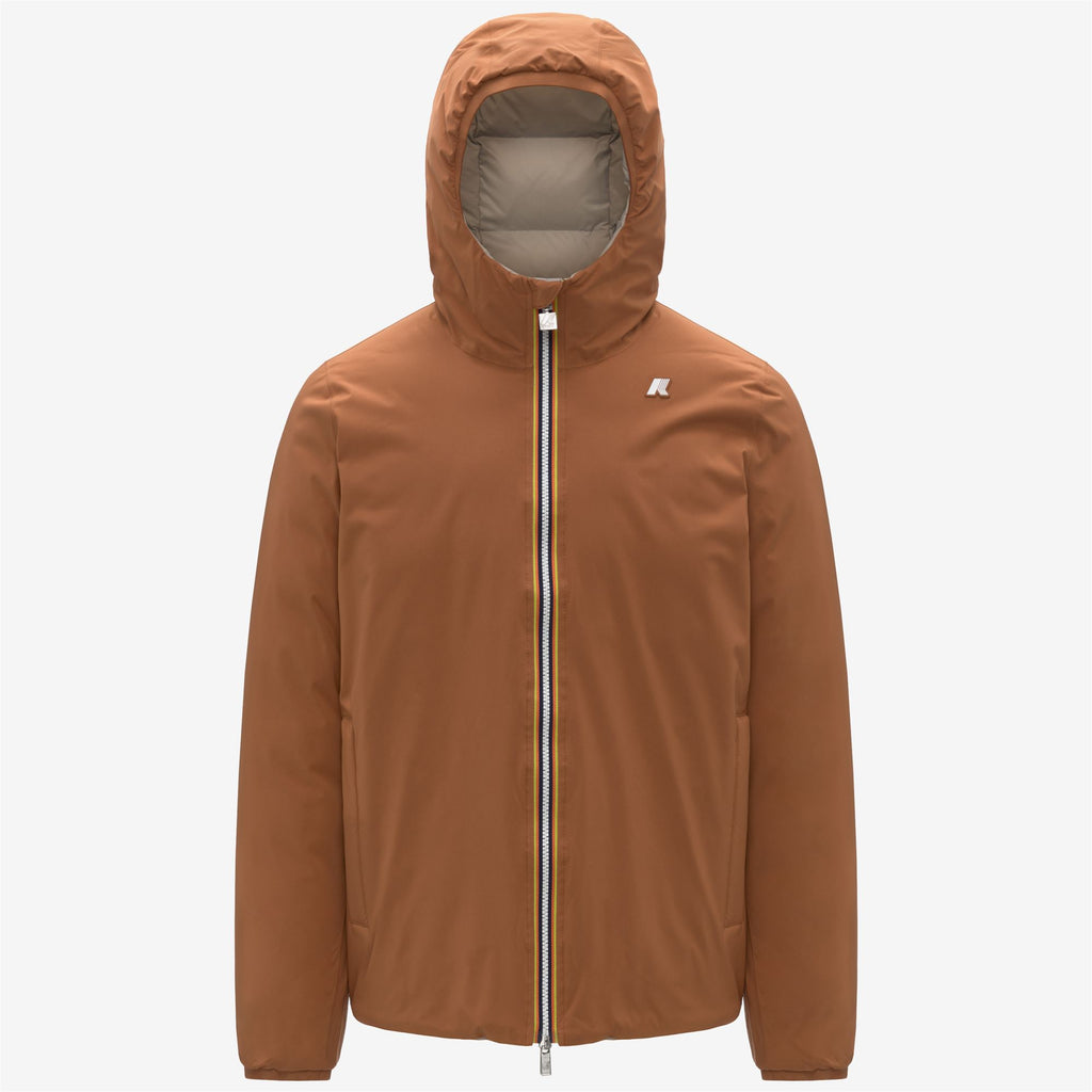 Jackets_MAN_JACK ST THERMO DOUBLE_Short_Orange Adobe - Beige Cashmere - Commercial 1