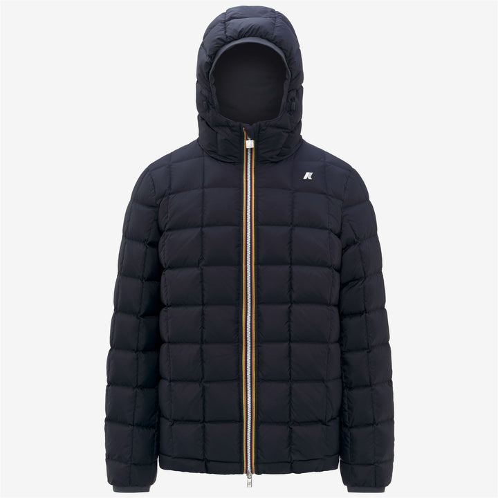 Chaqueta de invierno aislante reversible para hombre en azul Airforce 2