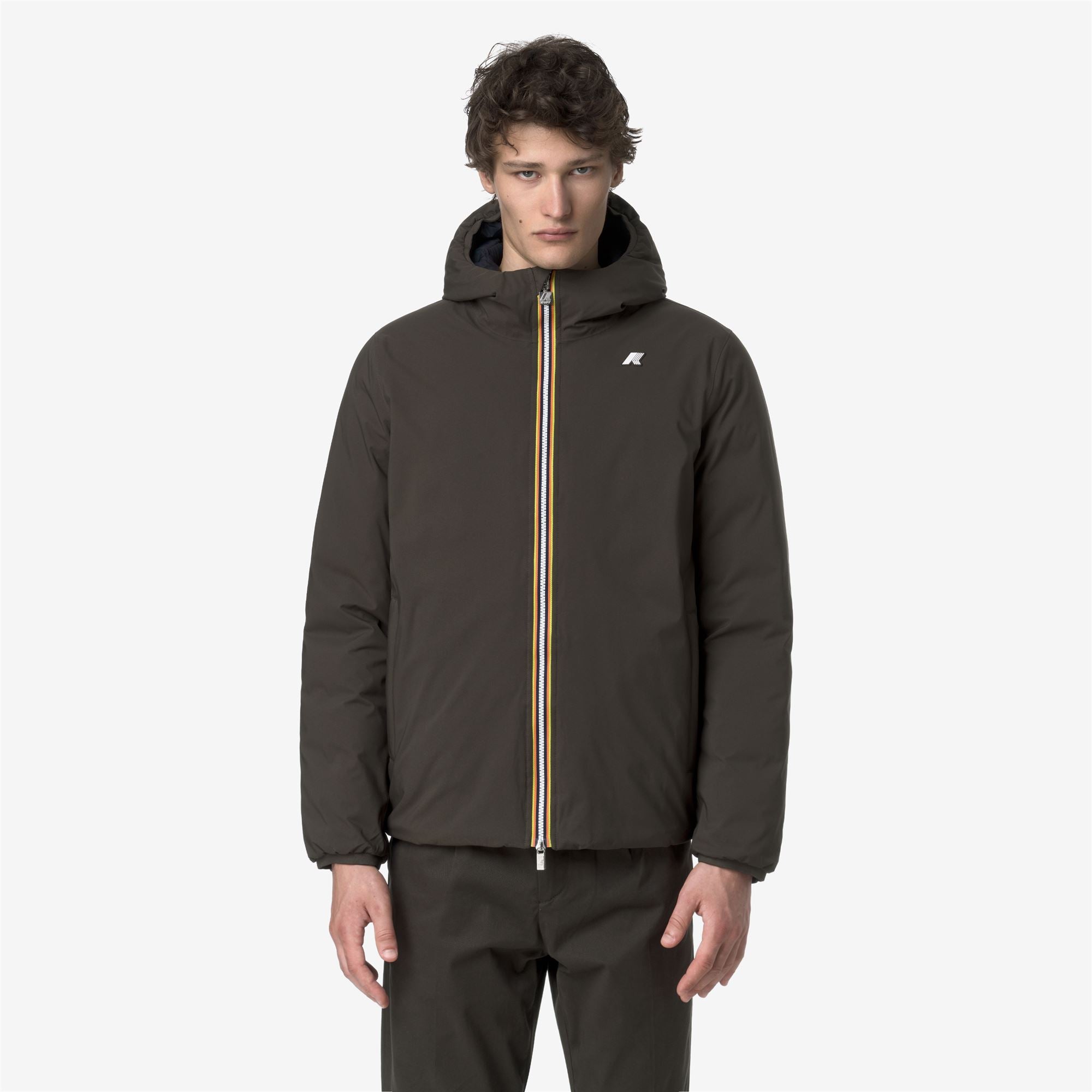 Jackets_MAN_JACK ST THERMO DOUBLE_Short_Black Olive - Blue Depth - Commercial 4