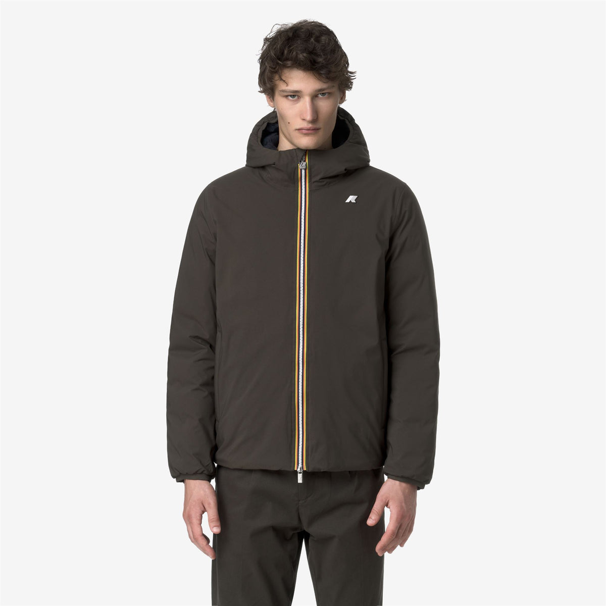 Jackets_MAN_JACK ST THERMO DOUBLE_Short_Black Olive - Blue Depth - Commercial 3