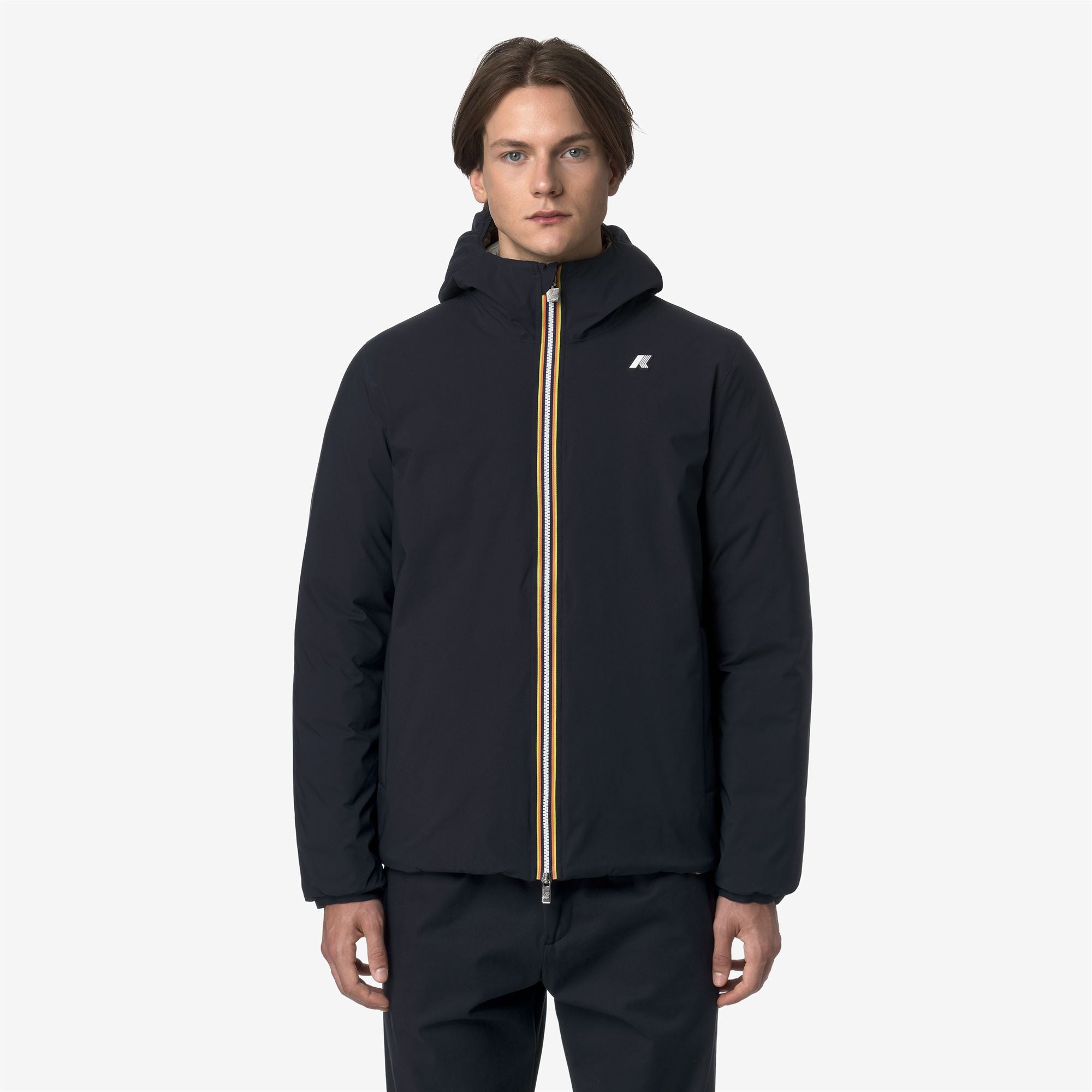 Jackets_MAN_JACK ST THERMO DOUBLE_Short_Blue Depth - Green Oak - Commercial 4