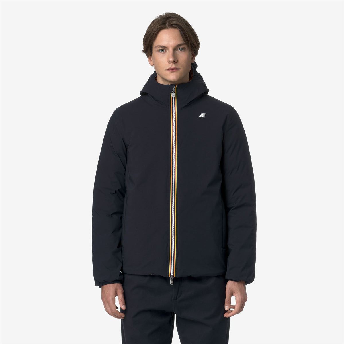 Jackets_MAN_JACK ST THERMO DOUBLE_Short_Blue Depth - Orange Adobe - Commercial 4