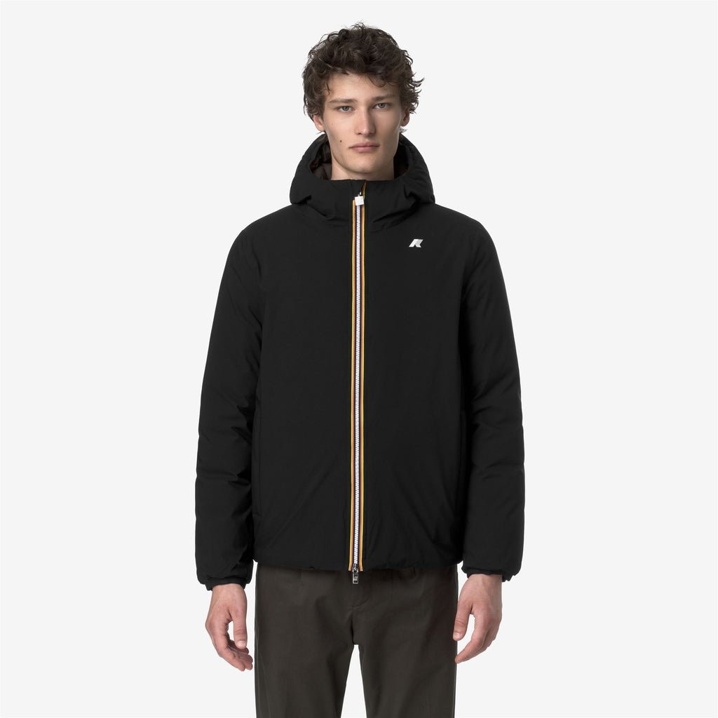 Jackets_MAN_JACK ST THERMO DOUBLE_Short_Black Pure - Black Olive - Commercial 3