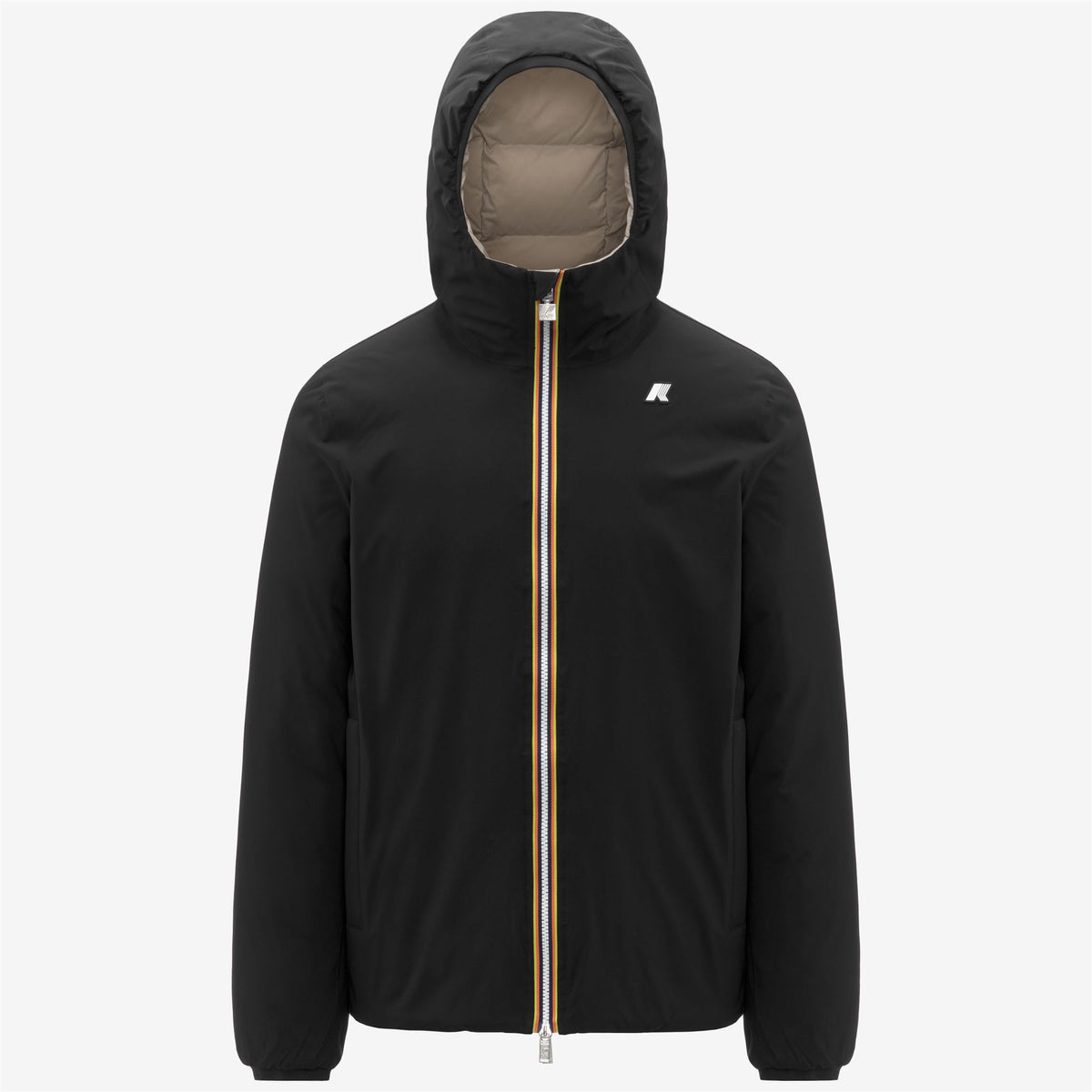 Jackets_MAN_JACK ST THERMO DOUBLE_Short_Black Pure - Beige Cashmere - Commercial 1