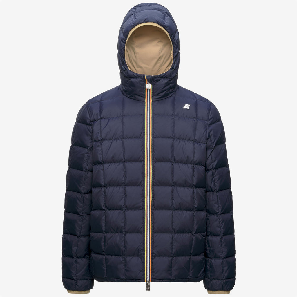 Jackets_Man_JACK ST THERMO DOUBLE_Short_Beige Khaki - Blue Depth - Commercial 2