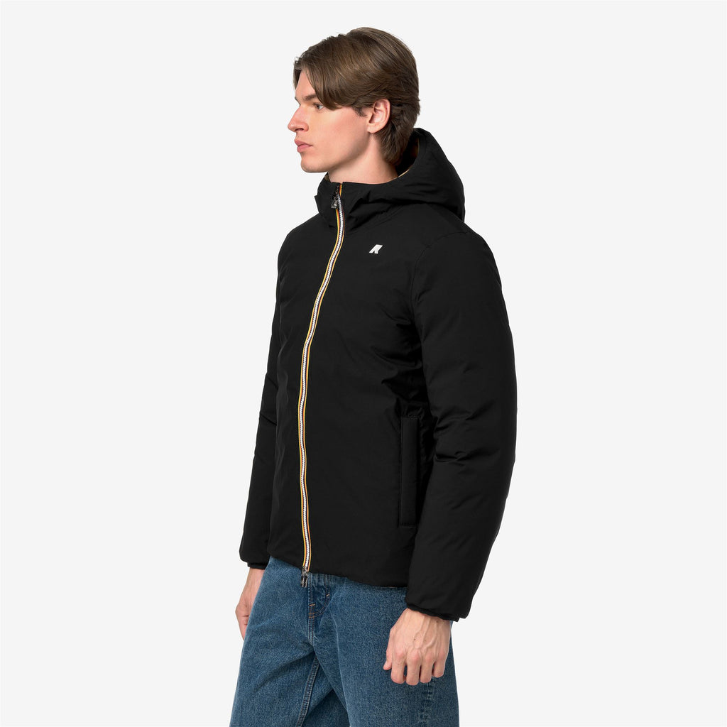 Jackets_Man_JACK ST THERMO DOUBLE_Short_Black Pure - Beige Khaki - Commercial 5