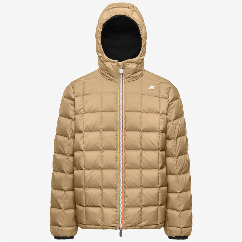 Jackets_Man_JACK ST THERMO DOUBLE_Short_Black Pure - Beige Khaki - Commercial 2