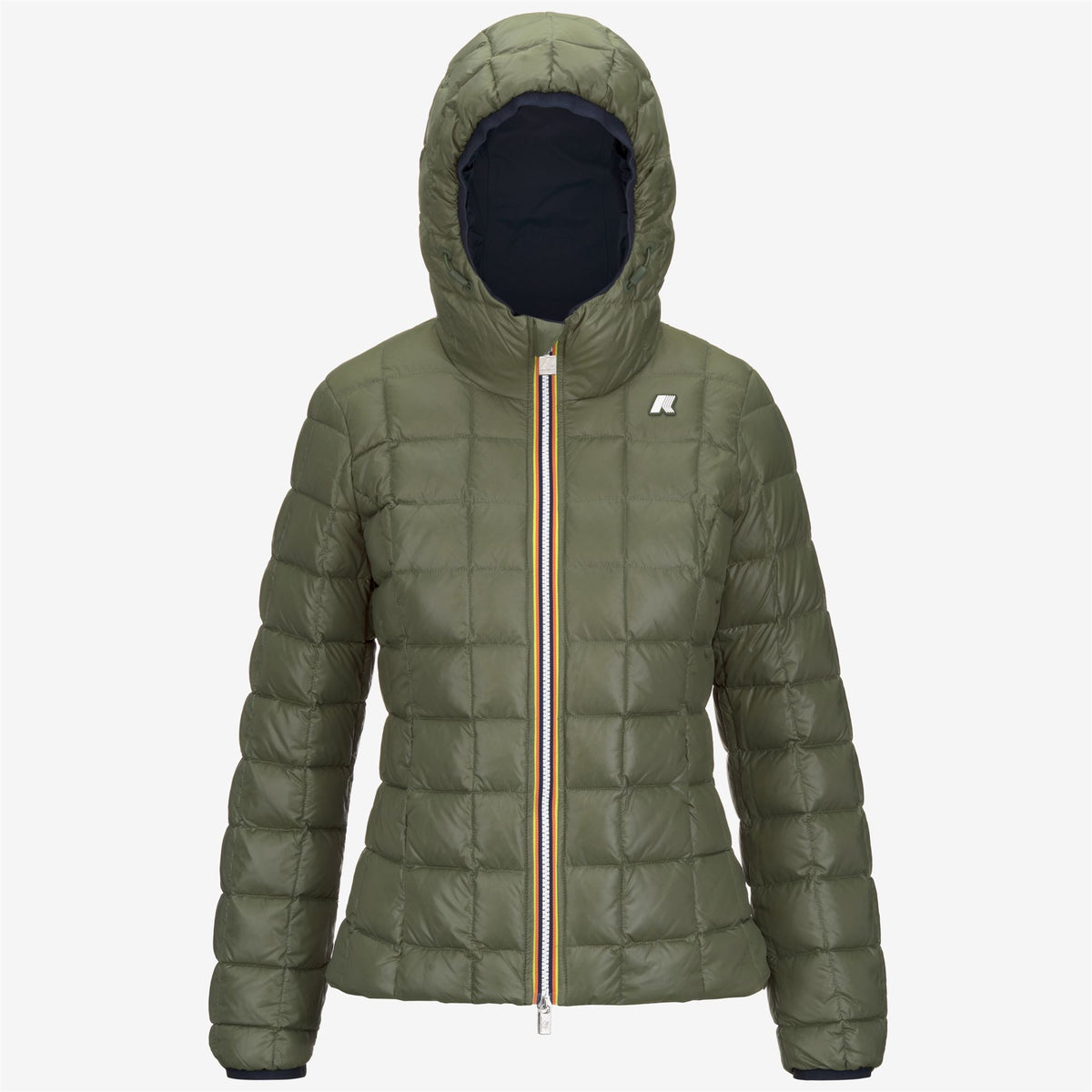 Jackets_WOMAN_LILY ST THERMO DOUBLE_Short_Blue D-Green C - Commercial 2