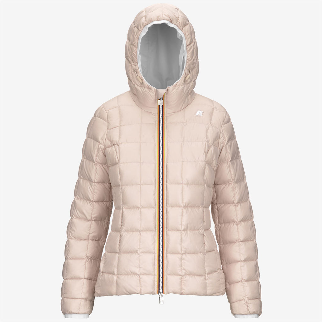 Jackets_WOMAN_LILY ST THERMO DOUBLE_Short_White G-Pink T - Commercial 2