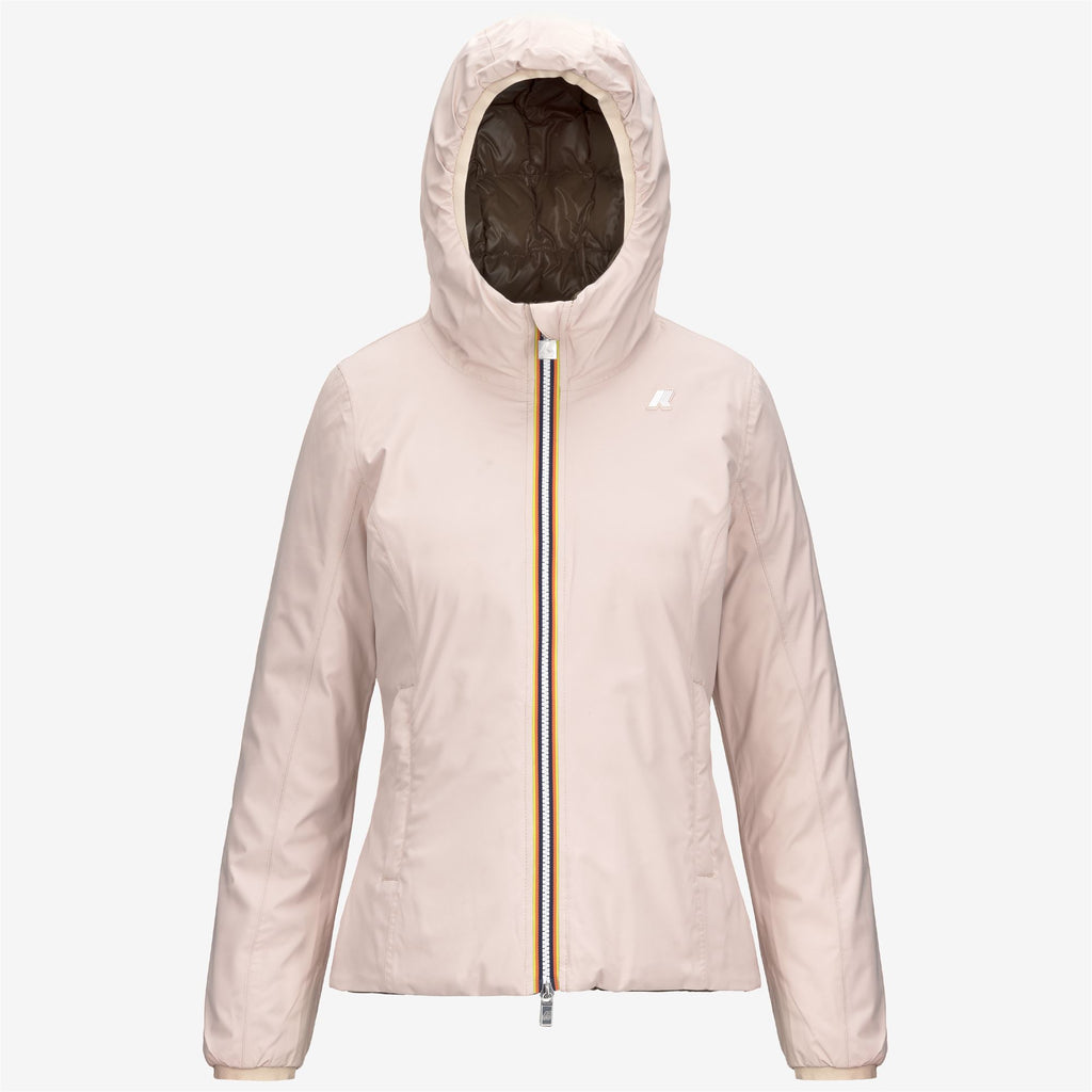 Jackets_WOMAN_LILY ST THERMO DOUBLE_Short_Pink T-Brown G - Commercial 1