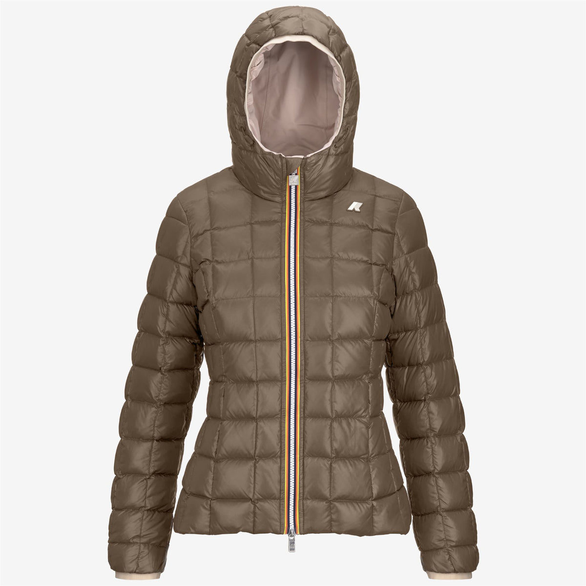 Jackets_WOMAN_LILY ST THERMO DOUBLE_Short_Pink T-Brown G - Commercial 2