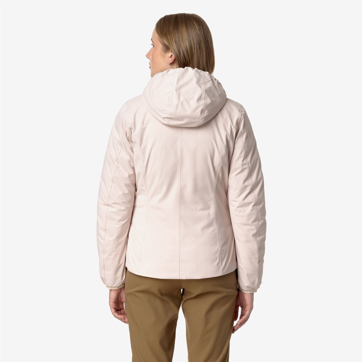 Jackets_WOMAN_LILY ST THERMO DOUBLE_Short_Pink T-Brown G - Commercial 6