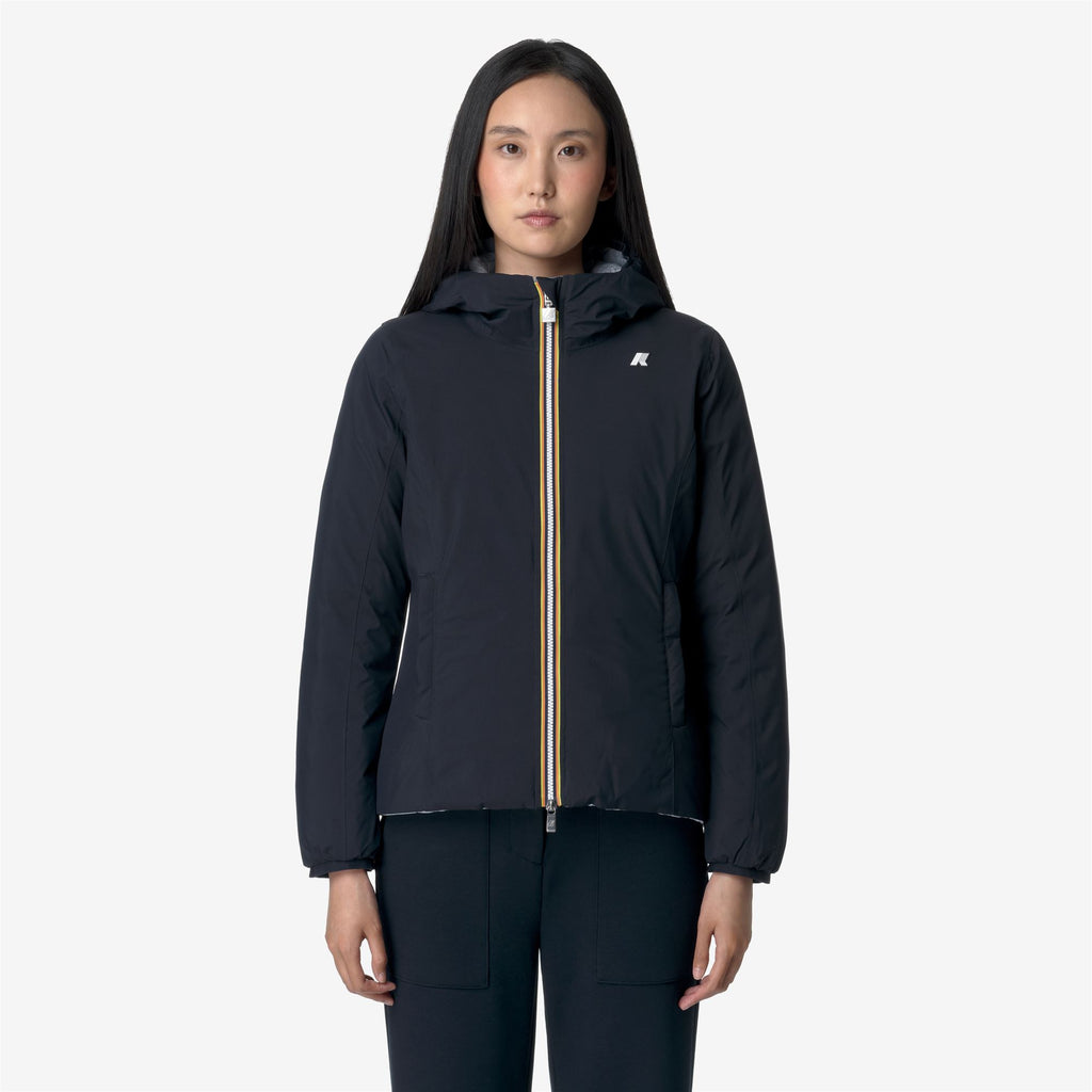 Jackets_WOMAN_LILY ST THERMO DOUBLE_Short_Blue D-Blue LT - Commercial 4