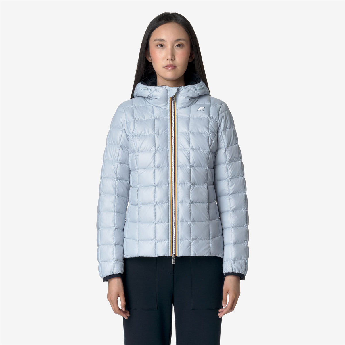 Jackets_WOMAN_LILY ST THERMO DOUBLE_Short_Blue D-Blue LT - Commercial 7